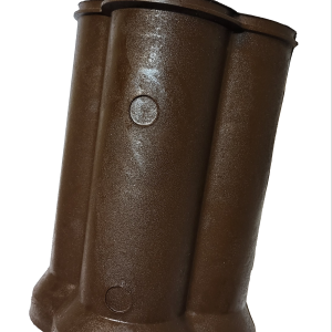 coamă de acoperiș PROREM PLAST de culoare maro