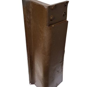 laterală de acoperiș de culoare maro, perspectivă laterală