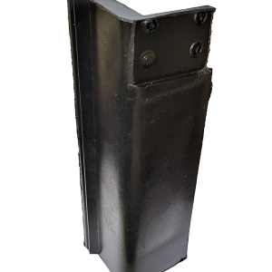 laterală de acoperiș de culoare neagră, perspectivă laterală