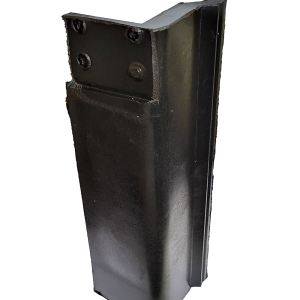 laterală de acoperiș de culoare neagră, perspectivă laterală